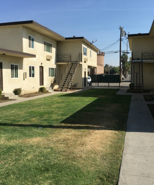 Apartment Building After in fresno